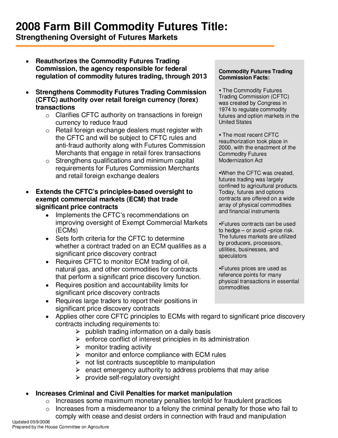 Cftc definition of retail forex transaction