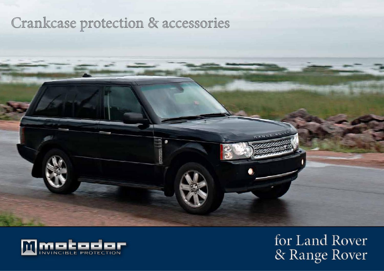 Land Rover Catalog by Андрей Докин Issuu