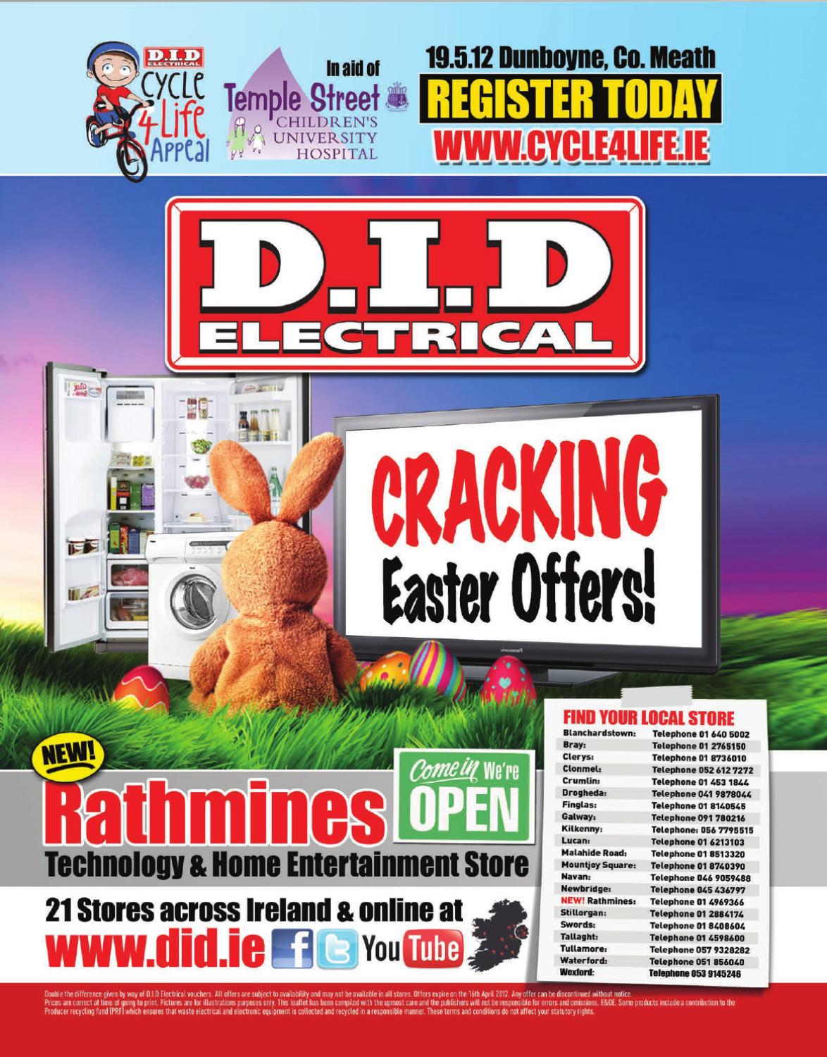 D.I.D Electrical Easter Brochure by DID Electrical Issuu