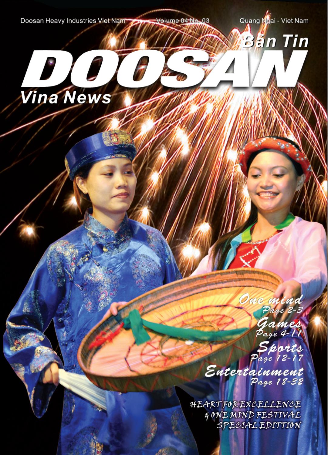 doosan vina news V4N3 english by DOOSAN VINA Issuu
