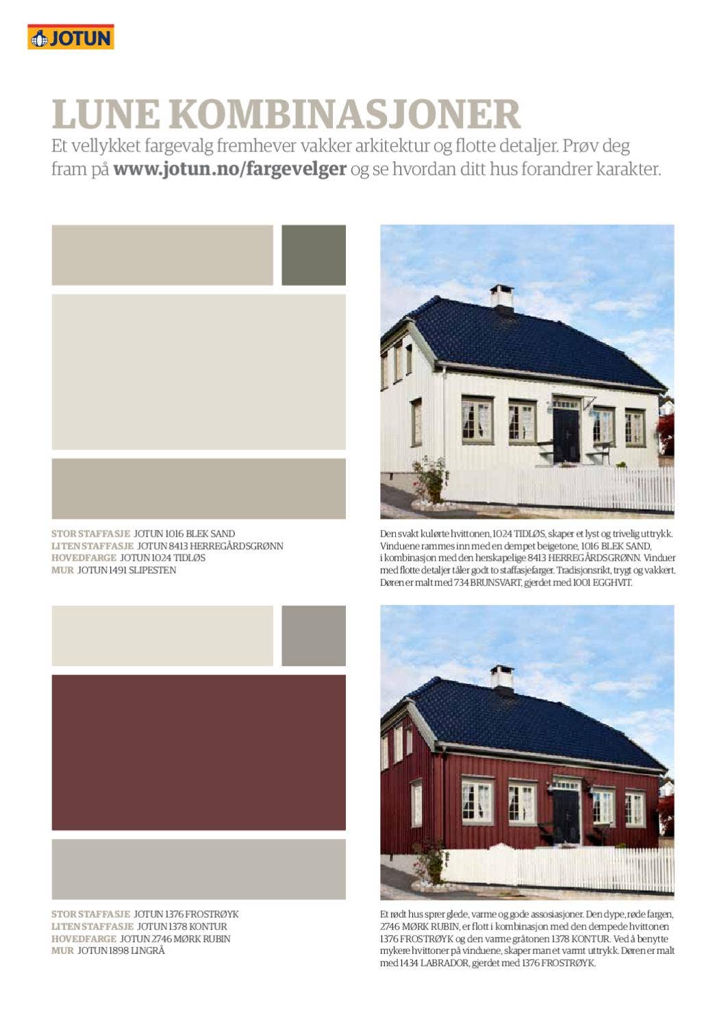 JOTUN Fargekart Ute by Jotun Dekorativ AS - Issuu