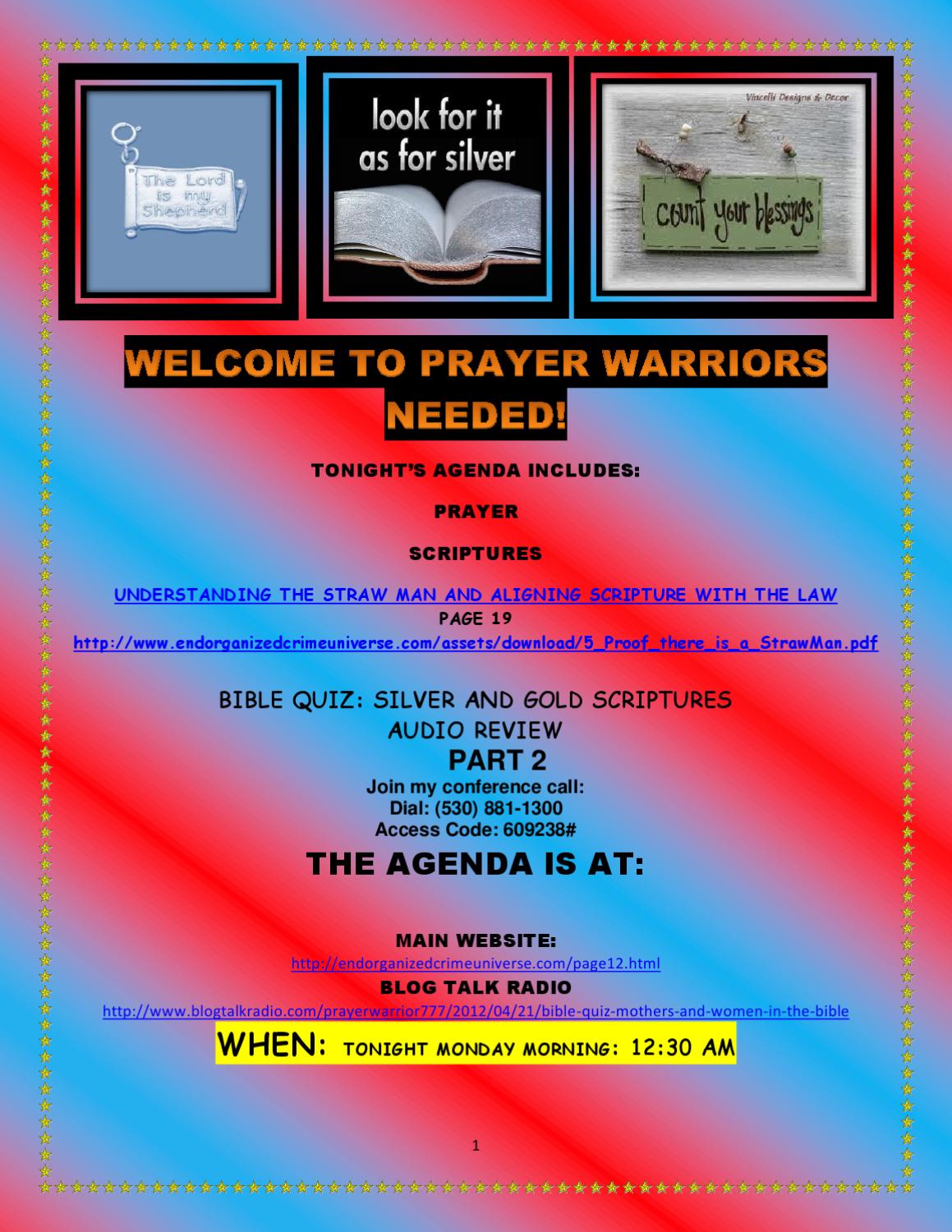 Becoming A Prayer Warrior