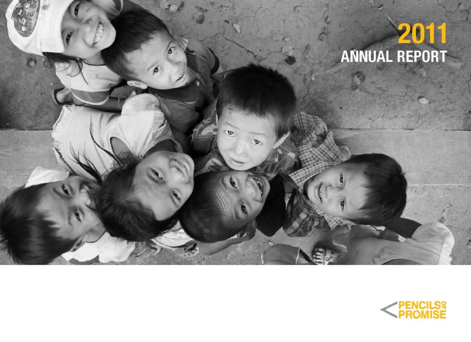 Pencils of Promise 2011 Annual Report by Pencils of Promise Issuu
