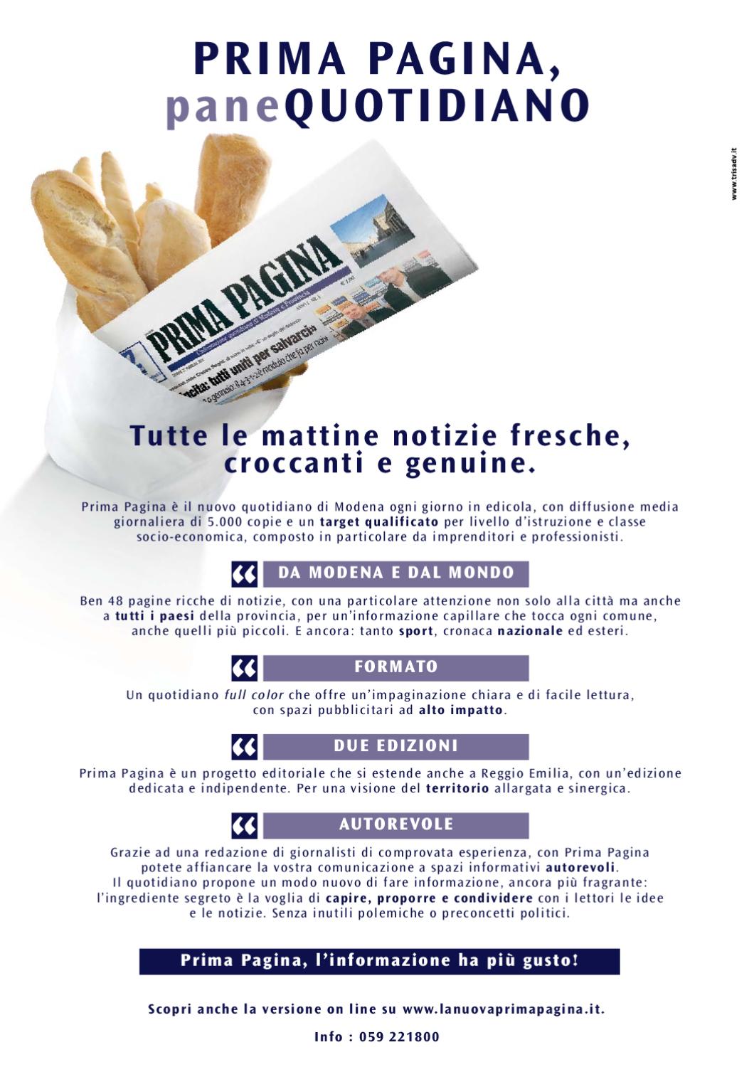 Prima Pagina by Newision Issuu