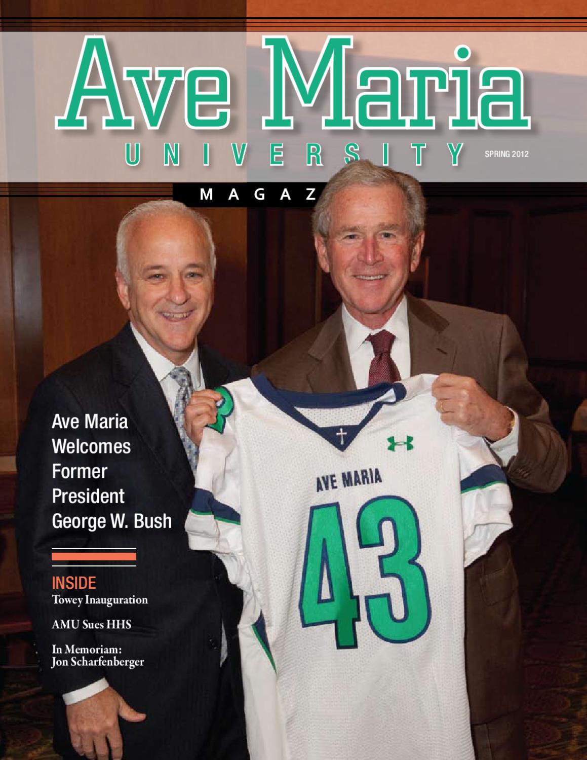 AMU Magazine Spring 2012 by Ave Maria University Issuu