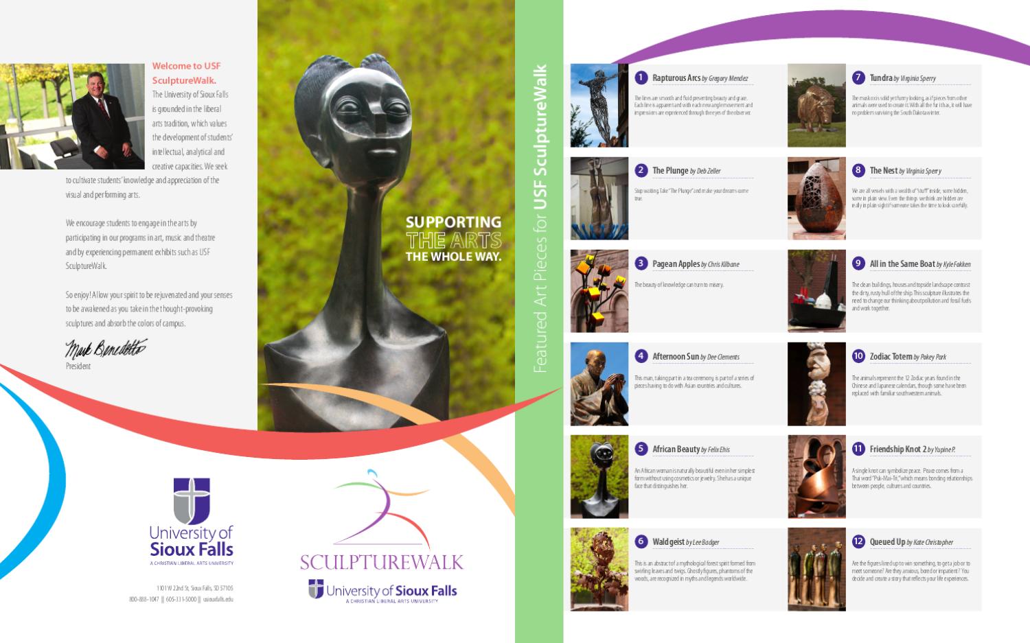USF SculptureWalk by University of Sioux Falls Issuu