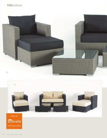 Ennis Fabrics 家具目录 · Villa Cabana 户外 家具 2012 第 16 页