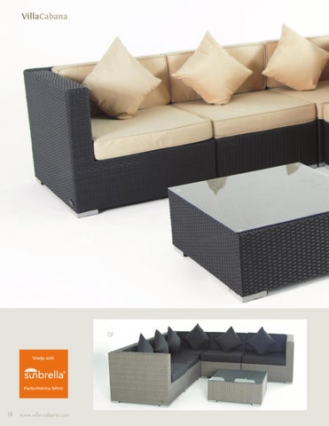Ennis Fabrics 家具目录 · Villa Cabana 户外 家具 2012 第 18 页