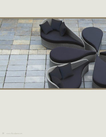 Ennis Fabrics 家具目录 · Villa Cabana 户外 家具 2012 第 24 页
