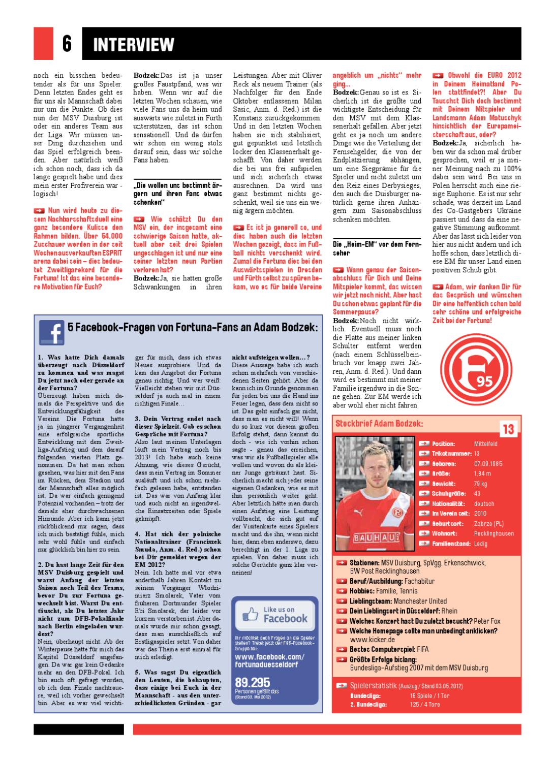 FA Nr. 786 by Fortuna Düsseldorf 1895 issuu FA Nr. 786 by Fortuna Düsseldorf 1895 issuu