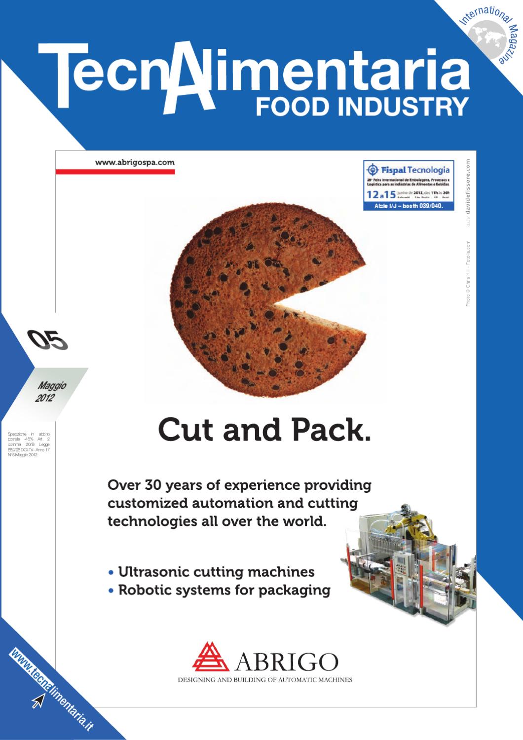 TecnAlimentaria Food Industry Maggio_May 2012 by TecnAlimentaria