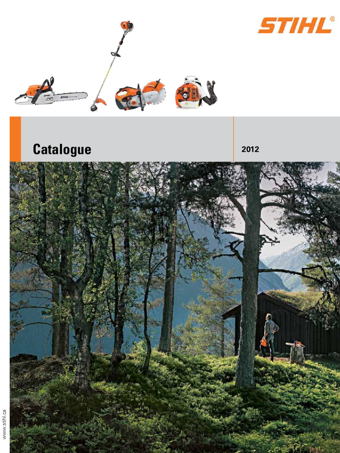 STIHL CATALOGUE 2012 by TVM Studio Peneff Issuu