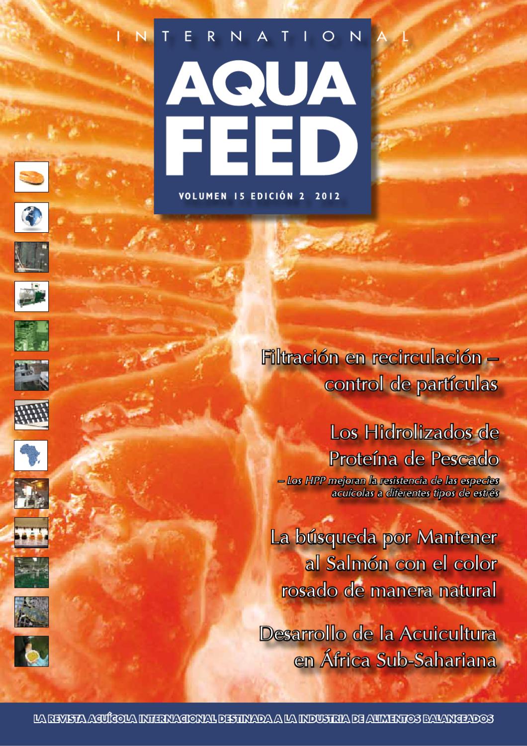 March April 2012 Spanish Edition of International Aquafeed magazine
