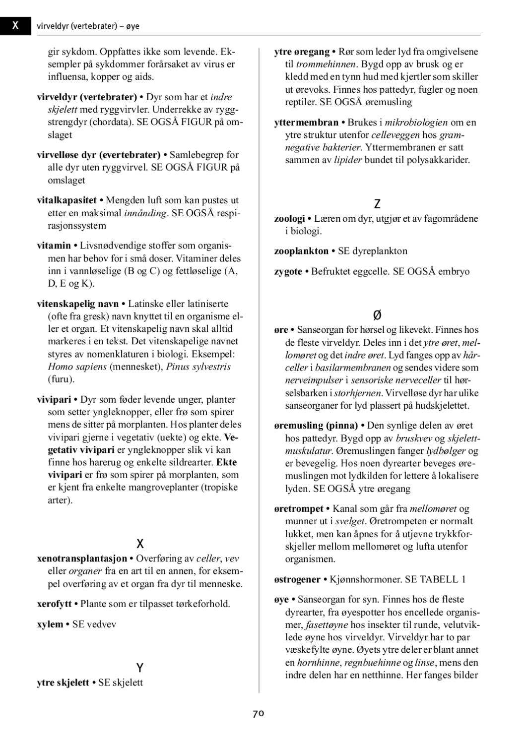 Gyldendals ord og faguttrykk i biologi by Gyldendal Norsk Forlag - Issuu