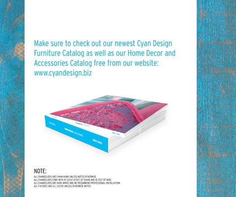 Pinhook Branding LLC Cyan Design 灯饰产品集 2012 第 3 页