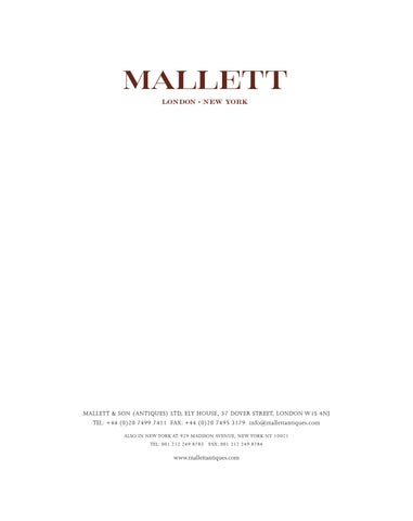 Mallett 春季 灯饰目录 2012 第 3 页