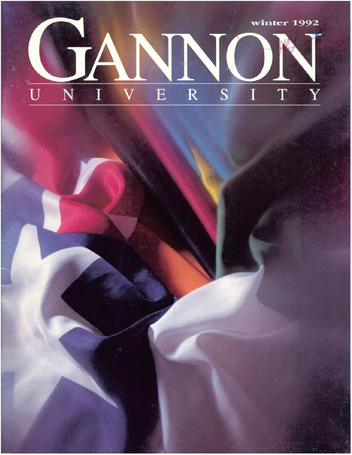 Winter 1992 by Gannon University Issuu
