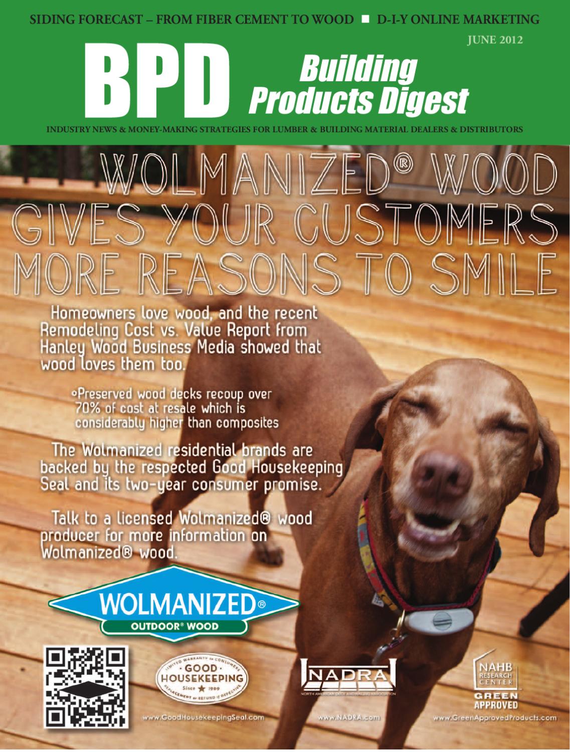 Building Products Digest June 2012 by 526 Media Group Issuu