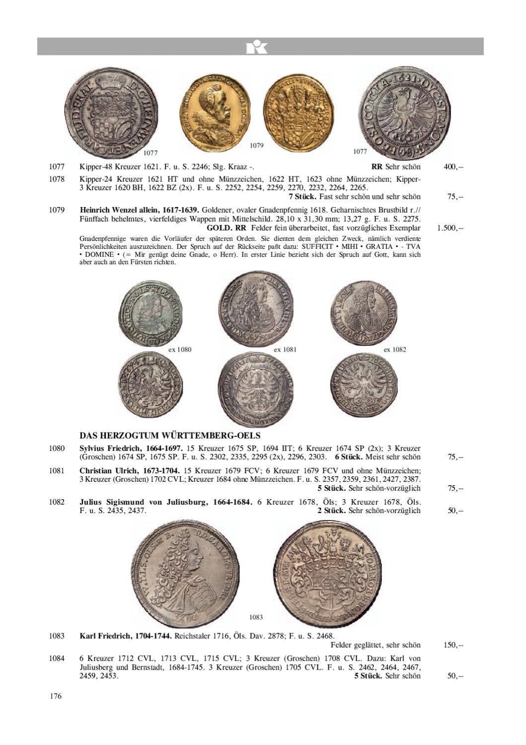 Auktion 107 Künker by Fritz Rudolf Kuenker GmbH & Co. KG - Issuu