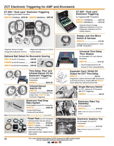 ZOT 2012 Catalog by International Bowling Industry Magazine - Issuu