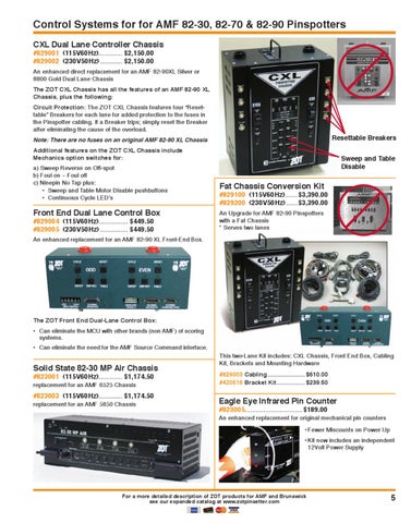ZOT 2012 Catalog by International Bowling Industry Magazine