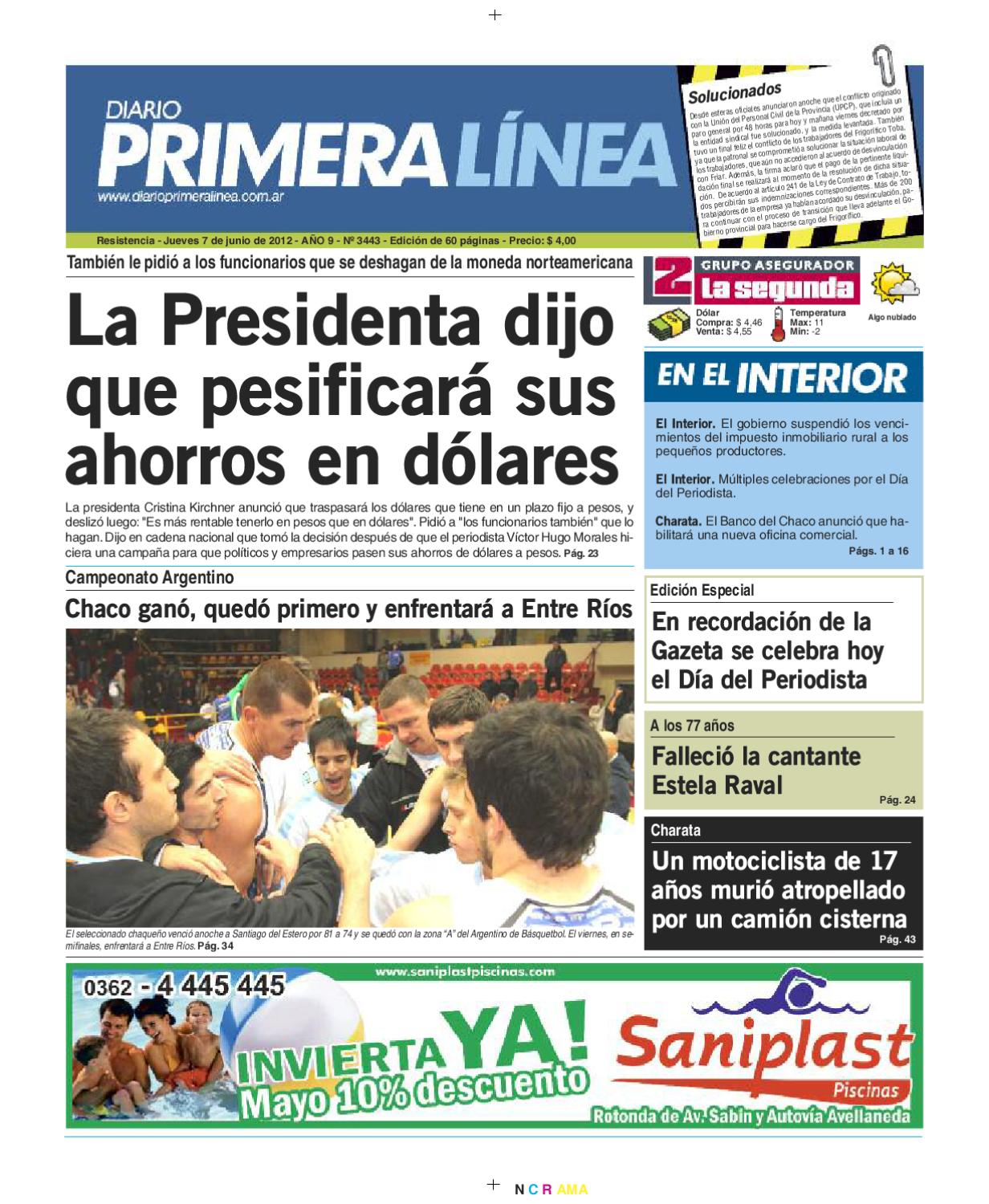 Primera Linea 3443 070612 by Diario Primera Linea Issuu