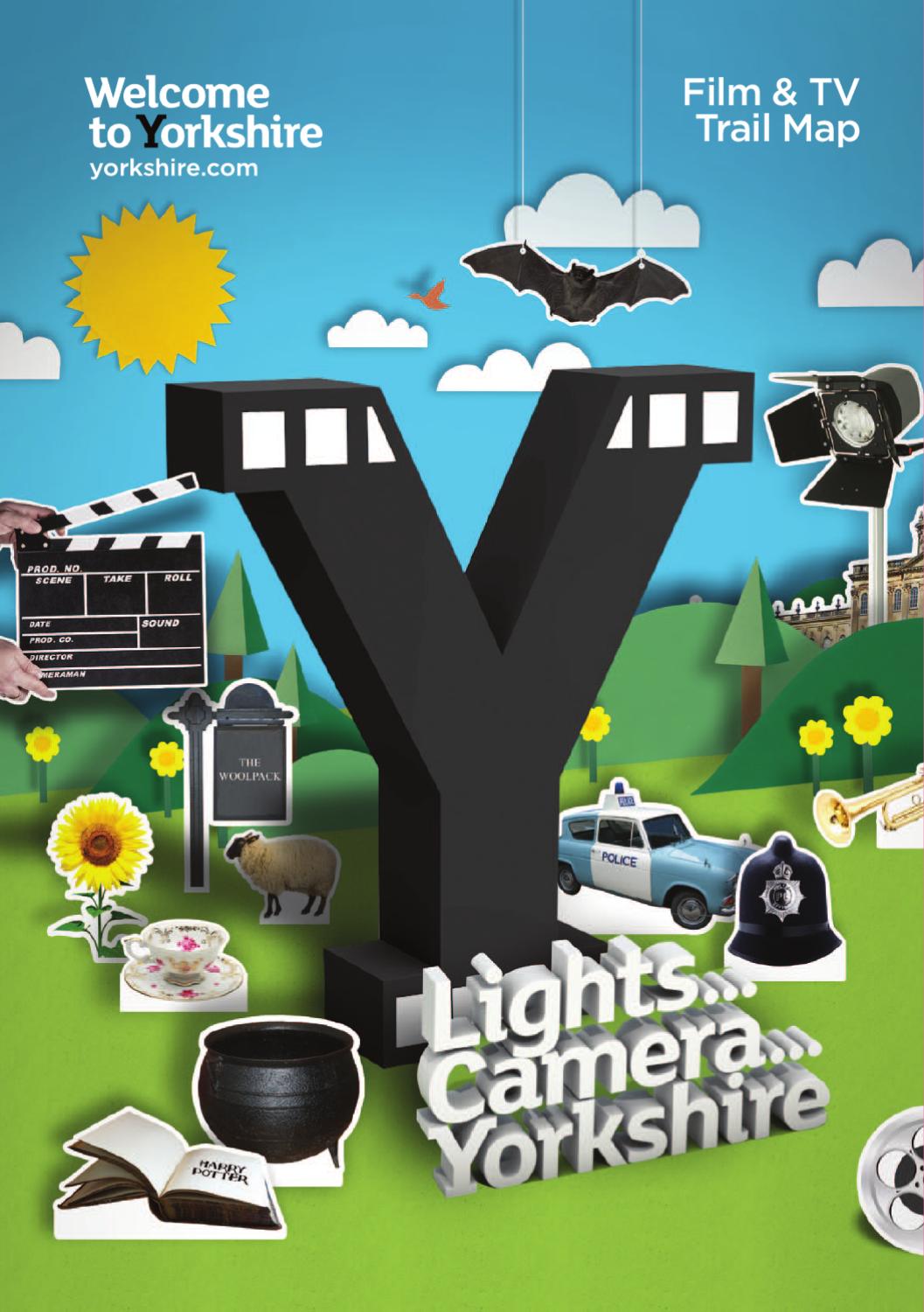 Yorkshire Film & TV Trail Map by to Yorkshire Issuu
