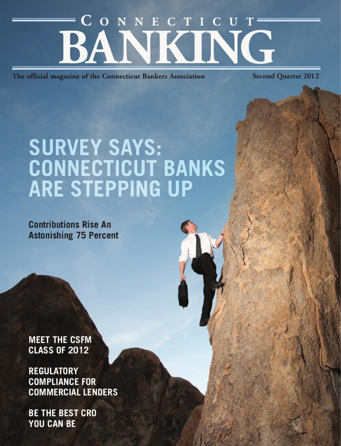 Connecticut Banking 2Q 2012 by The Warren Group Issuu
