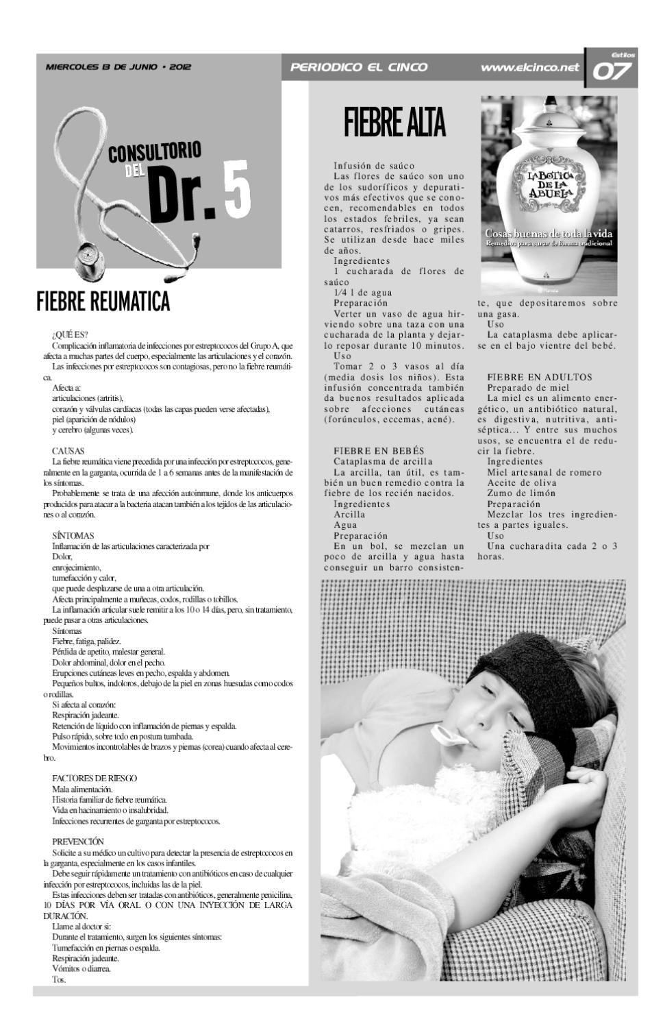 Garganta recurrentes de bebes infecciones en