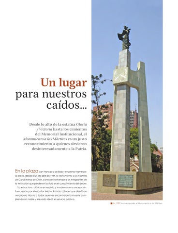 Monumento A Los Mártires De Carabineros. Sellos De Chile Monumento A Los Mártires De Carabineros. Sellos De Chile