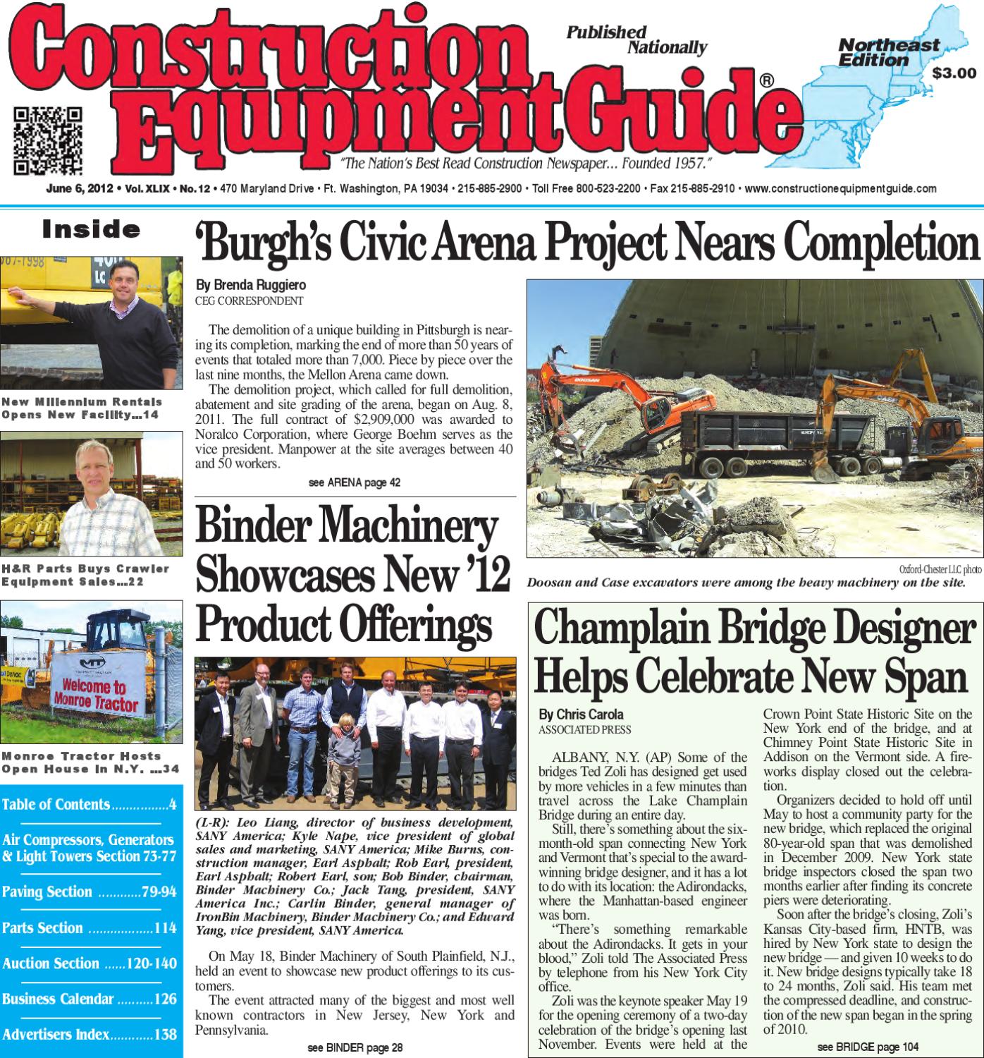 Northeast #12, 2012 by Construction Equipment Guide - Issuu