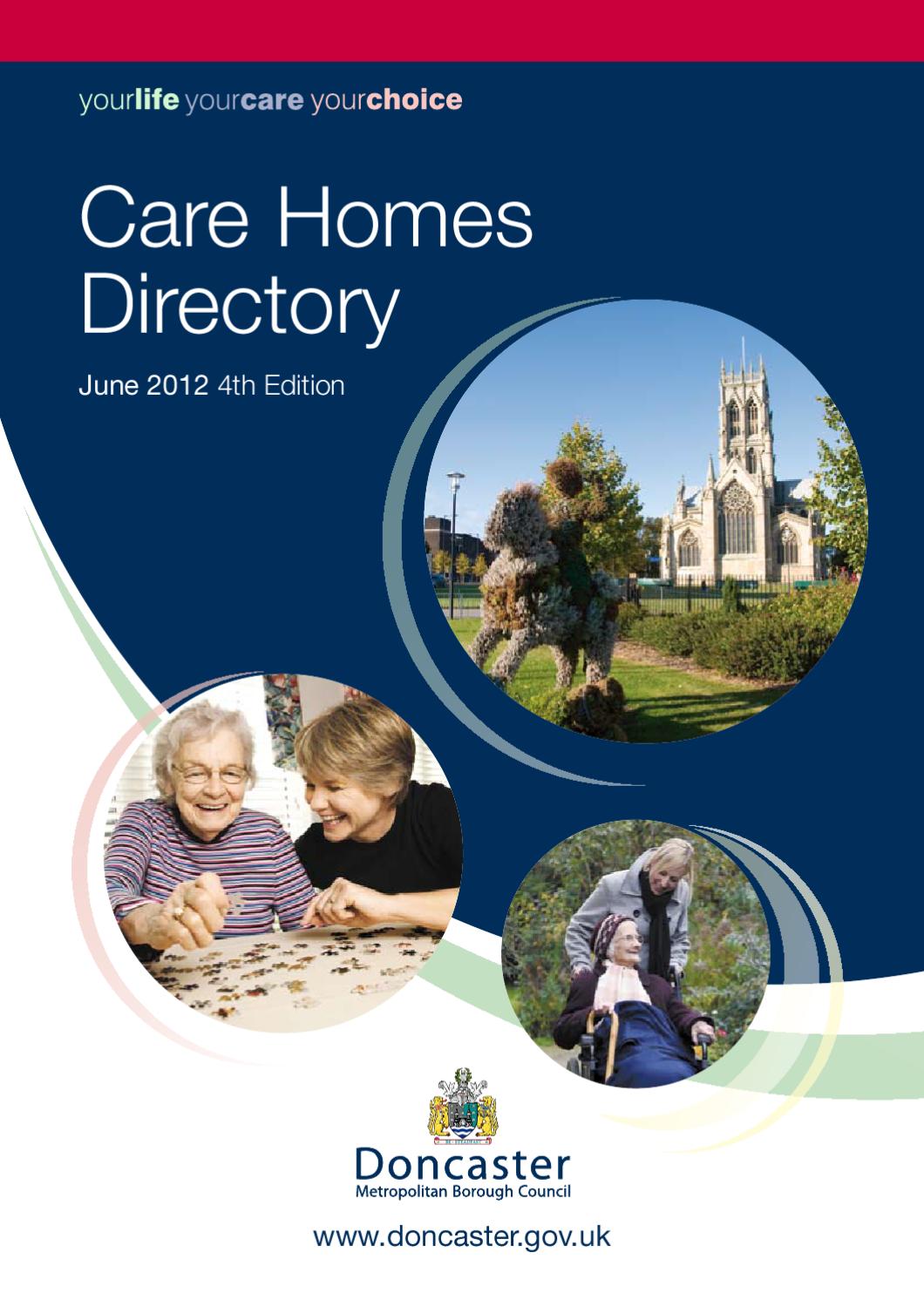 Doncaster Care Homes Directory by Octagon D&M Ltd Issuu