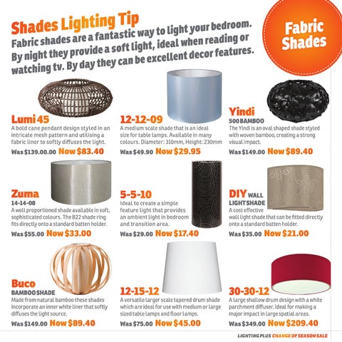Lighting Plus Change of Season Sale 灯饰目录 第 7 页