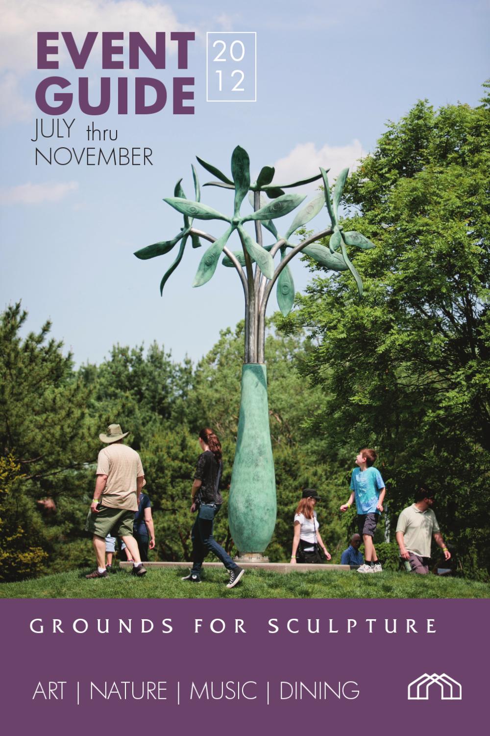 Summer/Fall Grounds For Sculpture Event Guide by Grounds For Sculpture