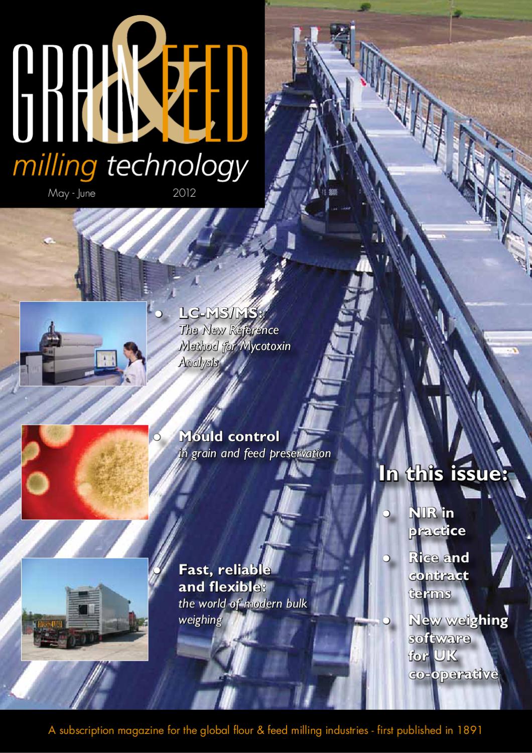 May Jun 12 Grain Feed Milling Technology By Perendale