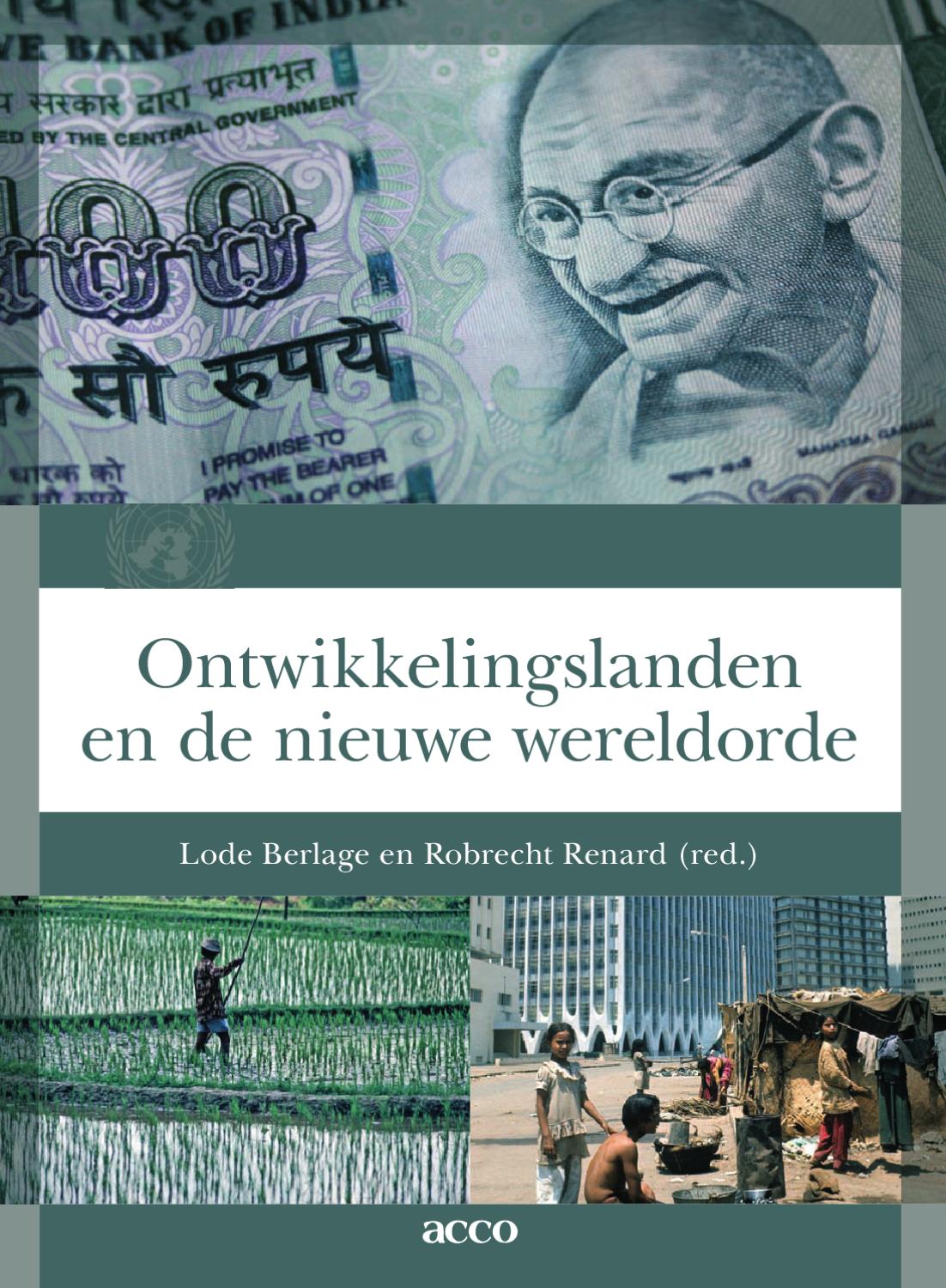 Ontwikkelingslanden en de nieuwe wereldorde inkijkexemplaar by