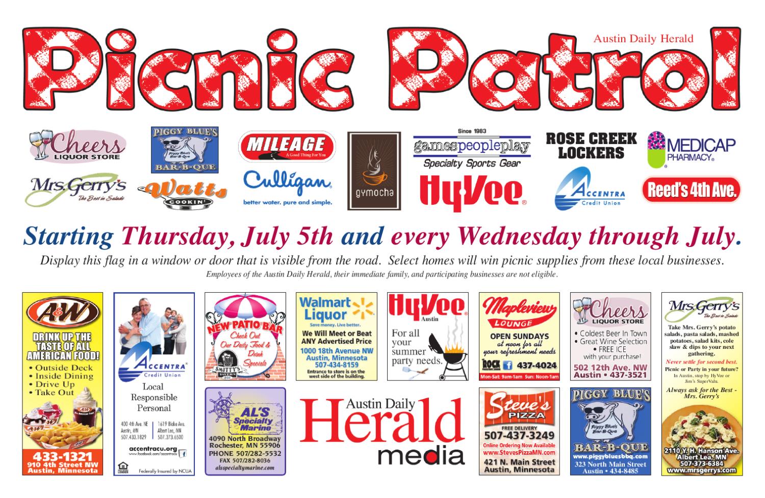 Picnic Patrol 2012 by Austin Daily Herald Issuu