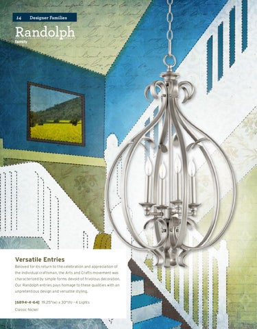 Pinhook Branding LLC 灯饰目录 · Quorum 家居 灯饰 Supplement 2012 第 16 页