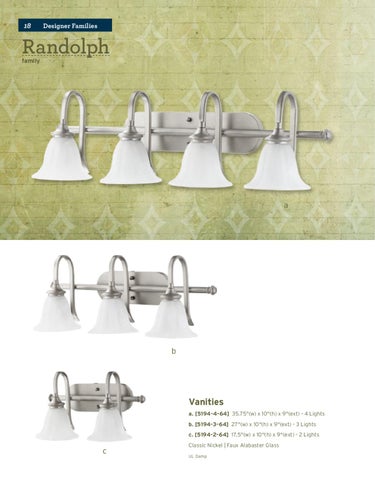 Pinhook Branding LLC 灯饰目录 · Quorum 家居 灯饰 Supplement 2012 第 20 页