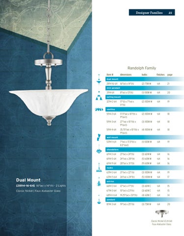 Pinhook Branding LLC 灯饰目录 · Quorum 家居 灯饰 Supplement 2012 第 23 页