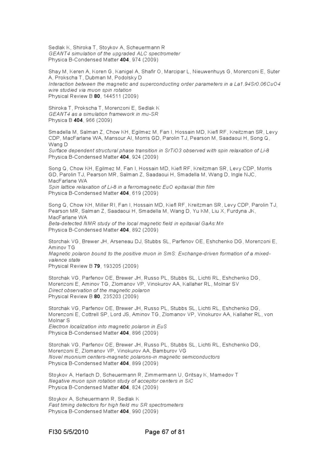 Scientific Report 09 By Paul Scherrer Institut Issuu