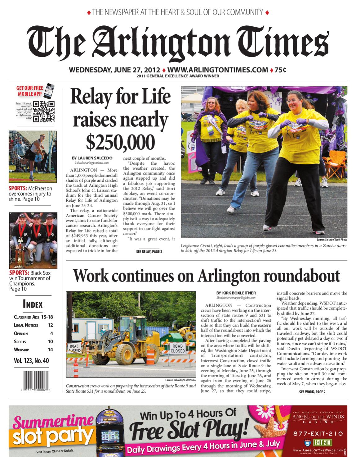 Arlington Times, June 27, 2012 by Sound Publishing Issuu