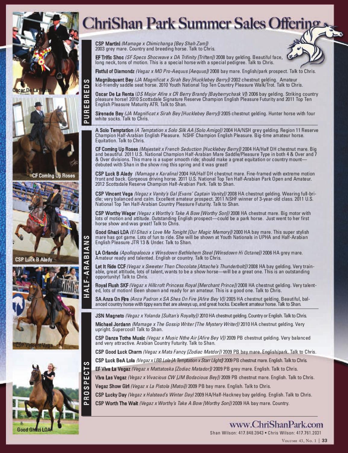 Arabian Horse Times Vol. 43, No