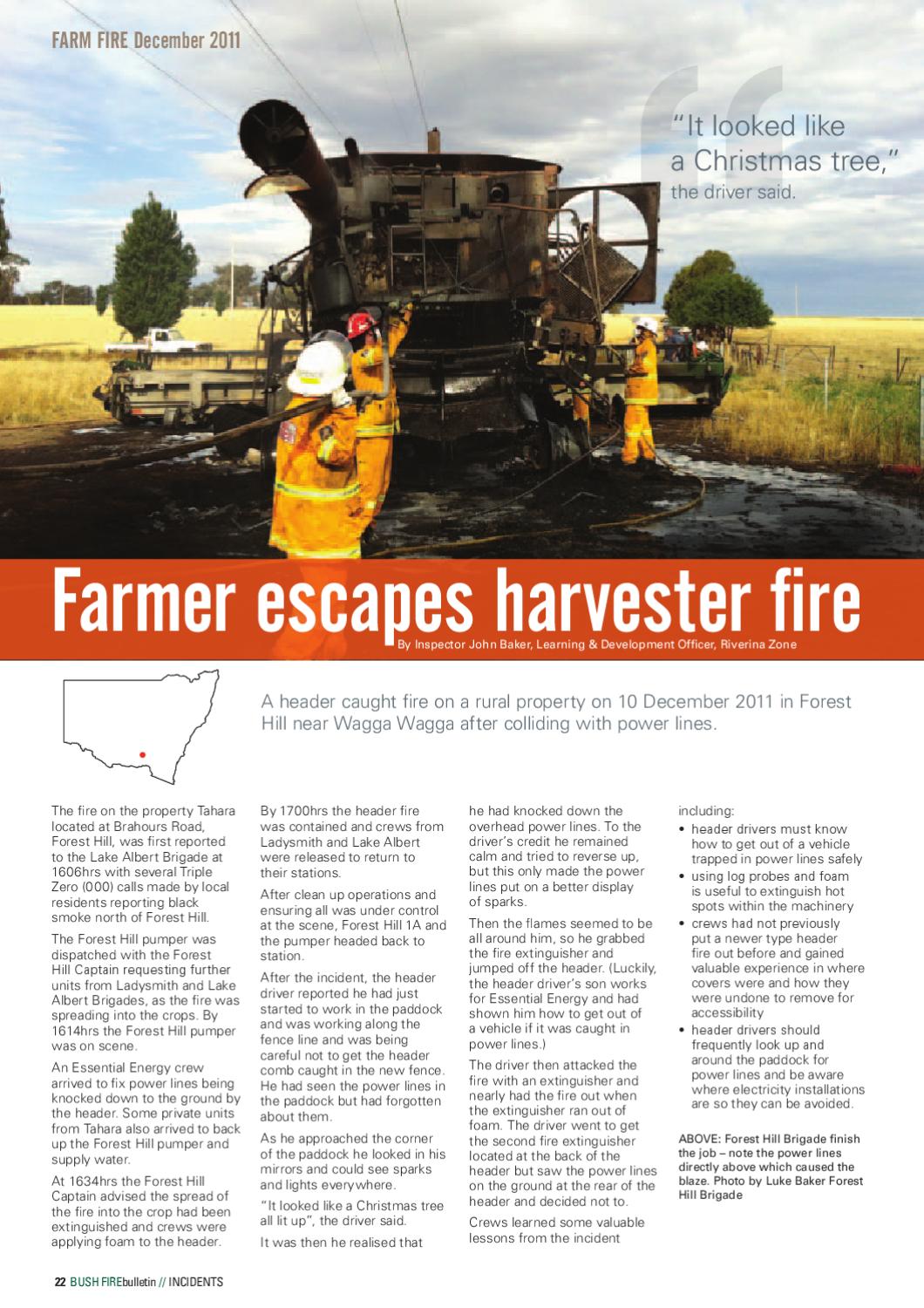 Bush Fire Bulletin Vol. 34 No. 1 (2012) by NSW Rural Fire Service Issuu
