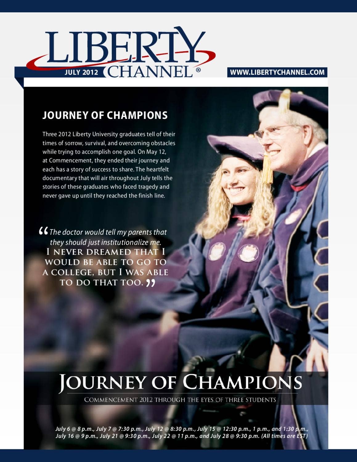 Liberty Channel Newsletter by Liberty University - Issuu
