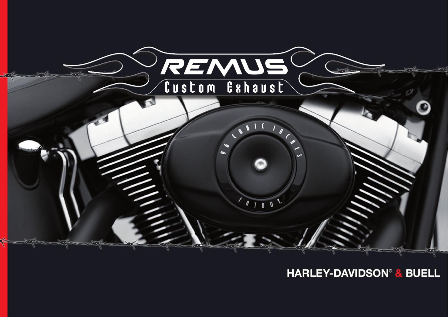 Custom Exhaust Katalog 2012 by Remus Performance Sport Exhausts - Issuu