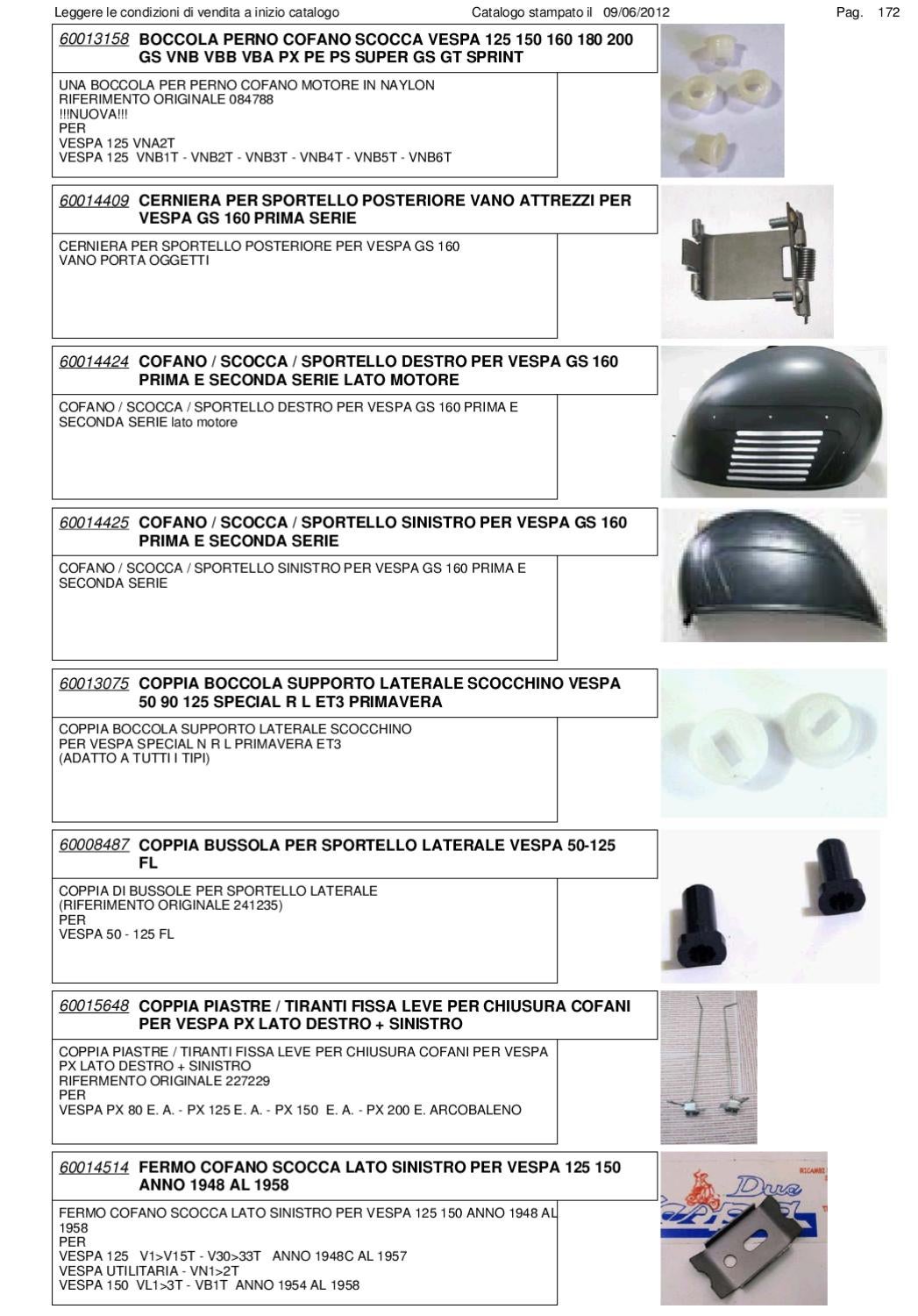 Accessori Parti Vespa CIR Moto by Marco Zanuso Issuu