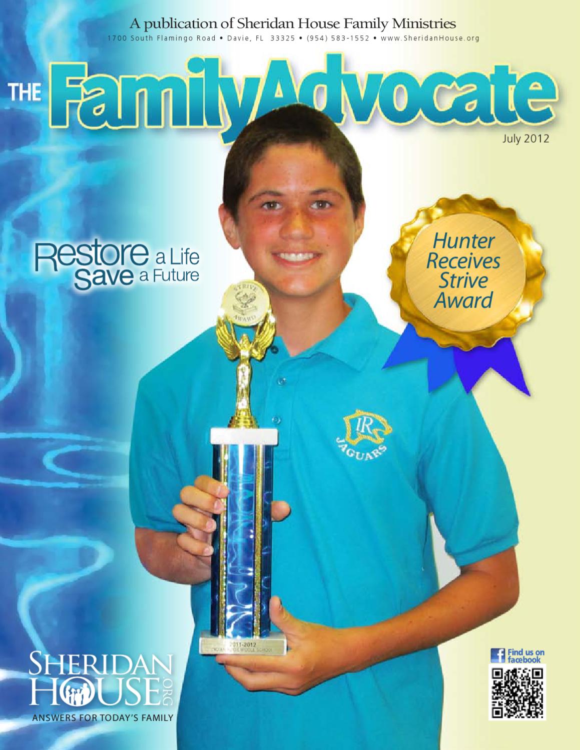 July 2012 Family Advocate by Sheridan House Family Ministries Issuu