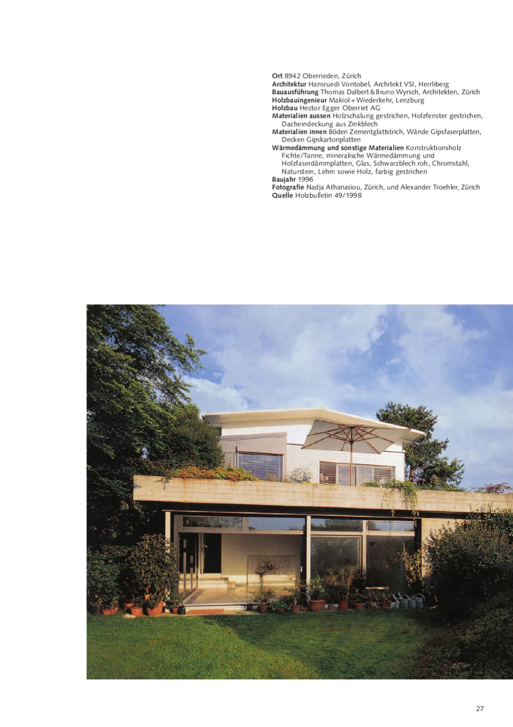Konstruieren mit Holz, 1992–2007 by Lignum - Issuu