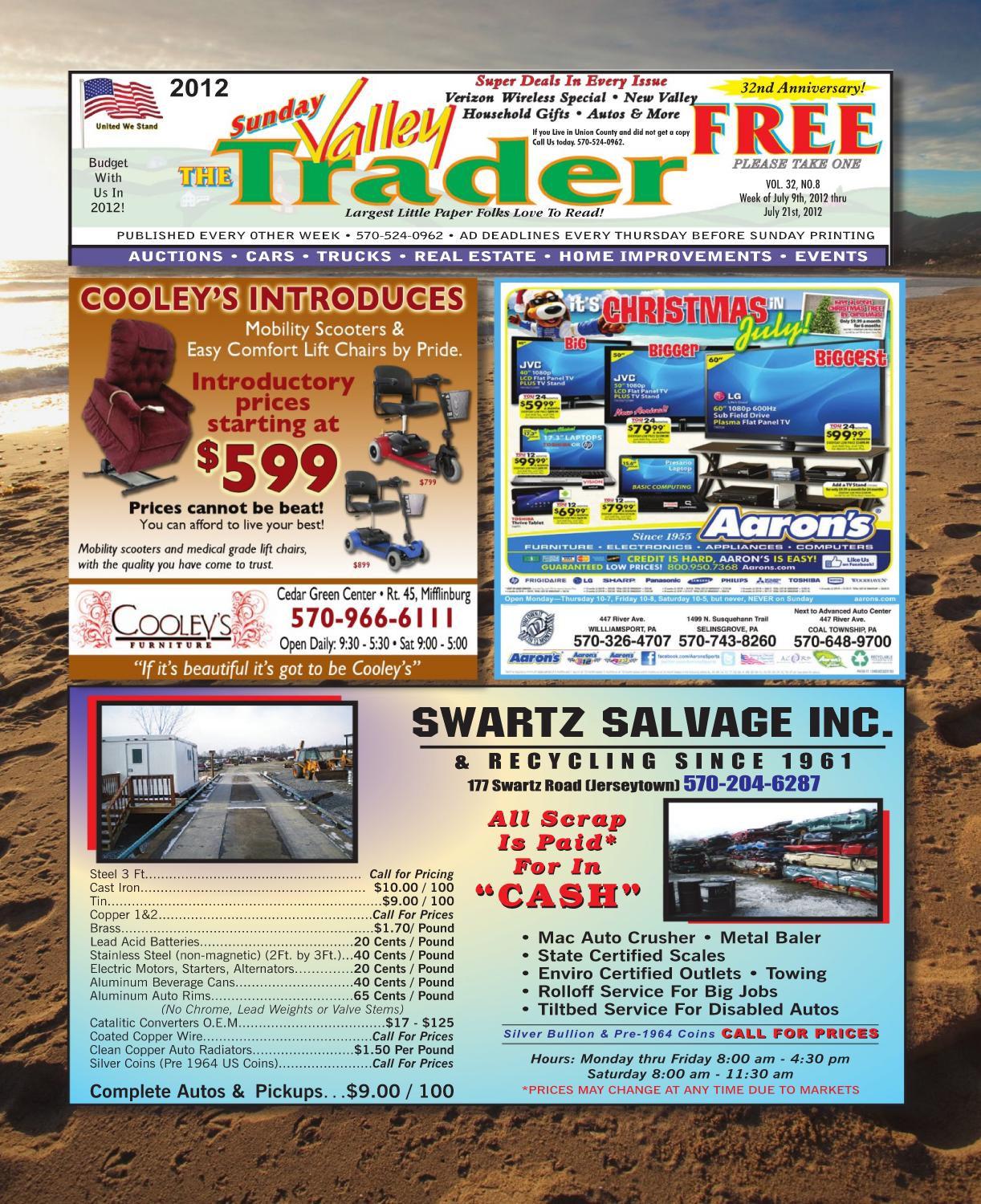 the Valley Trader Online 7/9/12 by Max Oberdorf Issuu